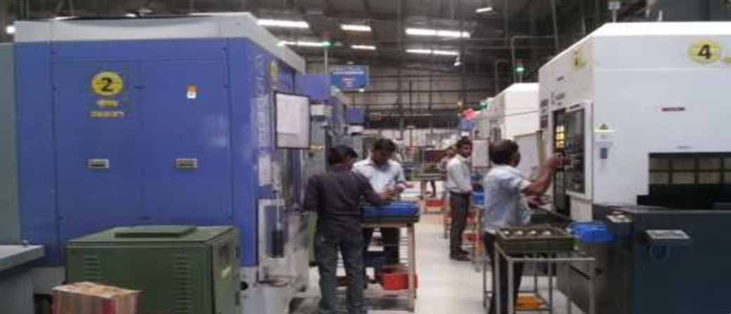 Press & Fabrication — production shop floor